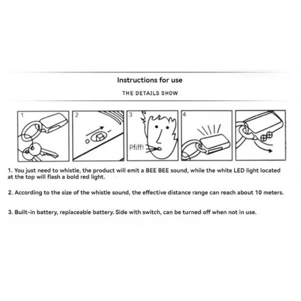 Lost Keys Whistle Finder - Image 6