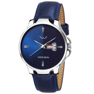 Blue Analogue Men's Wrist Watch